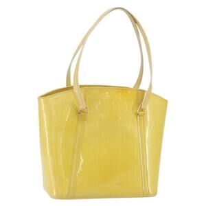 LOUIS VUITTON Monogram Vernis Avalon MM Tote Bag Broncorail M91743 Auth 162011